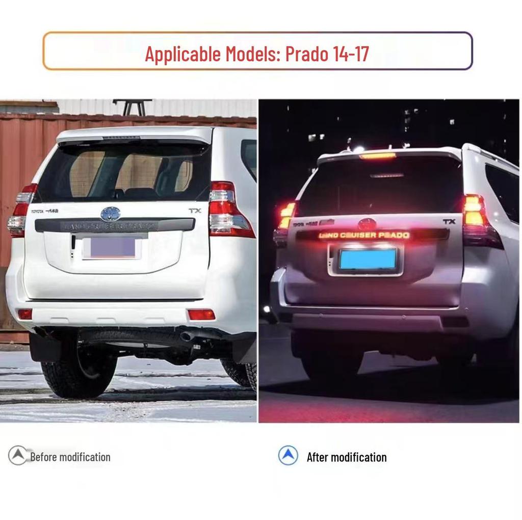 Toyota Prado (2014-2017) LED Tailgate Brake and License Plate Light