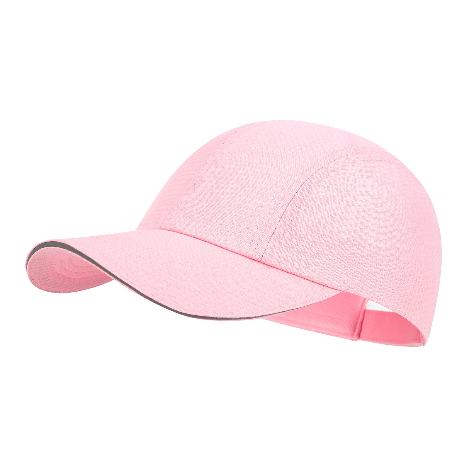 

STRANCE Women s Running Cap with Reflective Strips - Lightweight & Quick-Dry Cap for Night Safety - Night Run, Travel & Cycling One Size