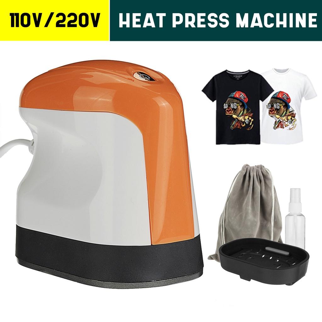 150W Digital Transfer Printing Machine for Tshirt Clothes Ironing DIY Tool Temperature Ajustable Portable Mini Heat Press Machine
