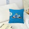 Cartoon Ddragon Quest Children  Pillow Covers Cartoon Sofa Decorative Home Doublesided Printing Short Plush Cute Cushion Cover