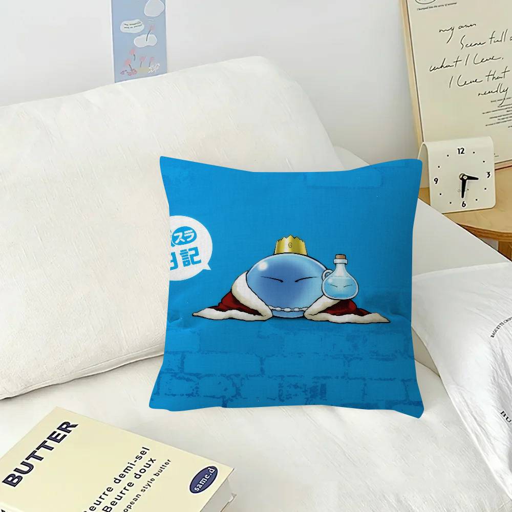 Cartoon Ddragon Quest Children  Pillow Covers Cartoon Sofa Decorative Home Doublesided Printing Short Plush Cute Cushion Cover