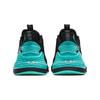 Anta Kids Knob Shock Absorbing Wear Resistant Breathable Low Top Running Shoes Kids Running Shoes Black Green A312425519-2