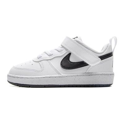 Court Borough Low Recraft TD Λευκά Μαύρα Βρεφικά Αθλητικά Παπούτσια DV5458-104