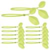Leaf-Shaped Plant Ties Heavy Duty Zip Ties Cable Management Ties for Garden Plant Support And Home Office Cord Organization