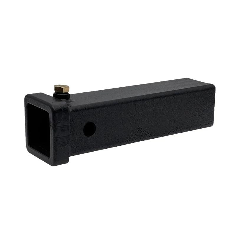 1PC Weld On 2" Trailer Hitch Receiver Tubing 10" Long Towbar Mount RV Parts For Truck Camper Accessories Caravan Components