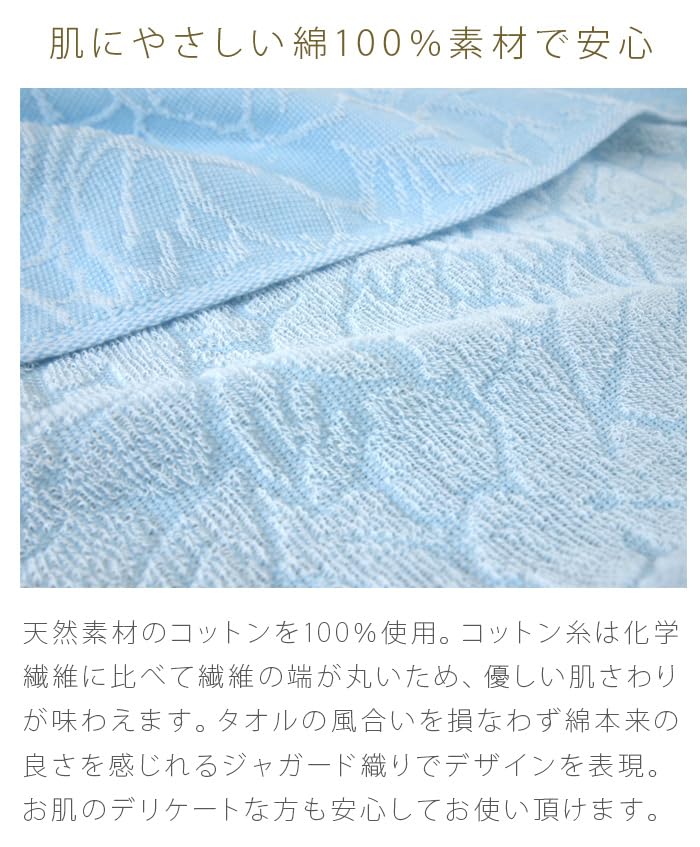 Rivere Towel Made In 150x250cm Sheet, Single, 100% Cotton, Japan, Imabari, (White)