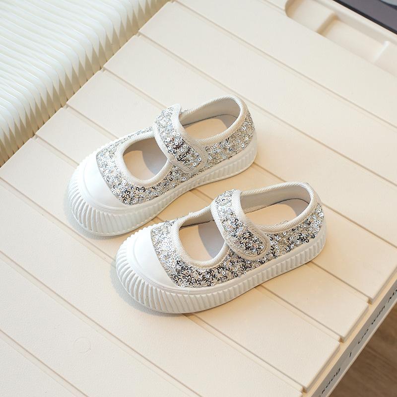 

Летние новые детские парусиновые туфли для девочек. Одиночные туфли. 31-36 6 pairs of whole hand абрикосовый