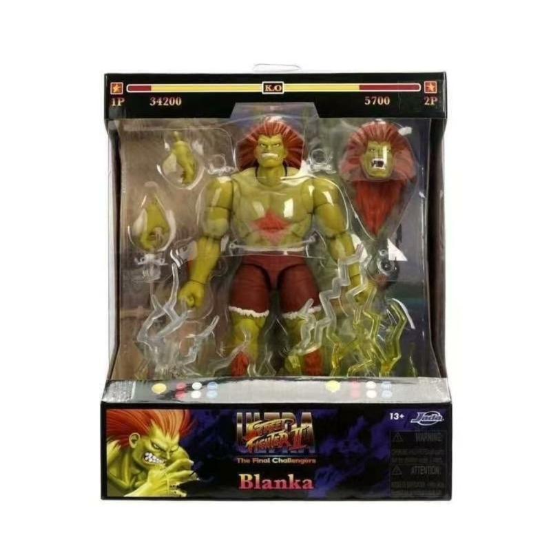 Toys 1/12 Street Fighter 4 Waves Baroque Sagat Blanca Action Figures Toys Gifts Collection