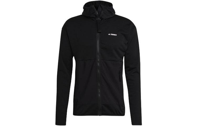 Adidas Terrex Jackets Men s Black Hooded Moderate Other GI7313 XS