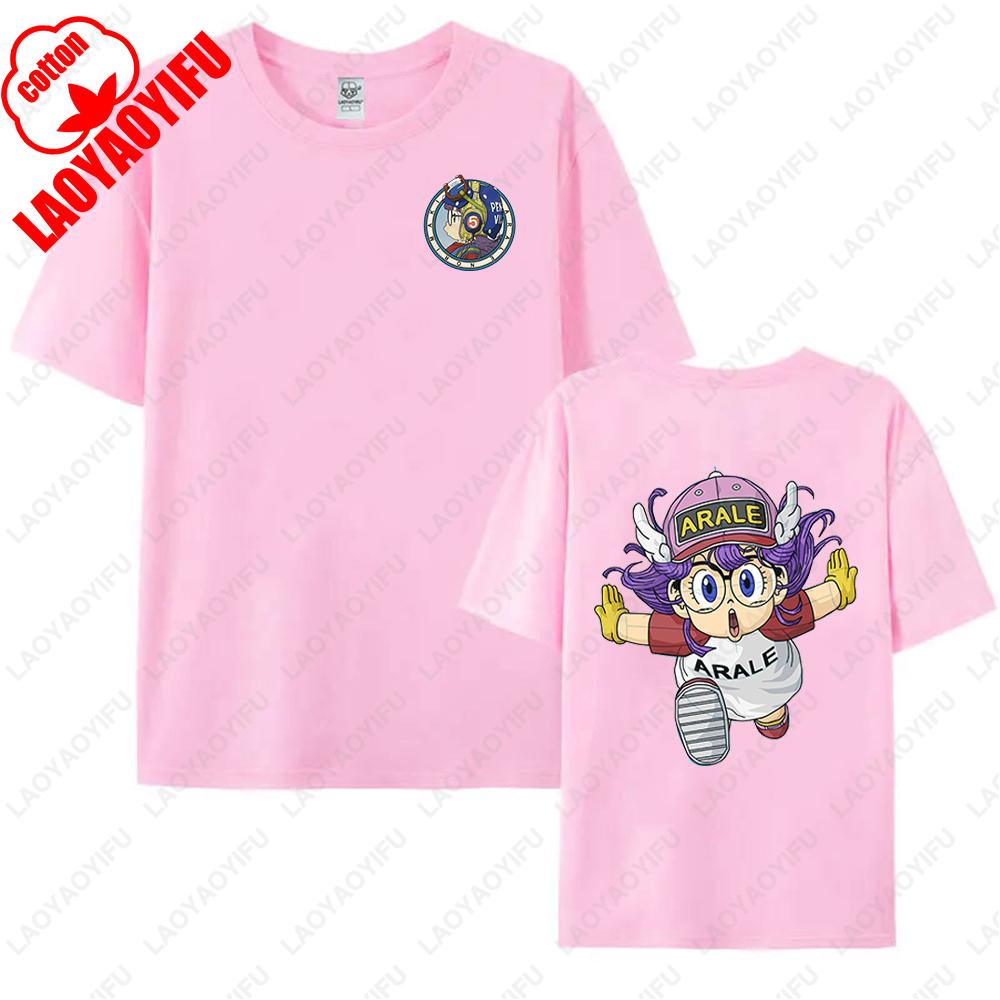 Cartoon Anime Little Girl Arale Graphic Tshirt Japanese Manga Printing Unisex Streetwear Kawaii Retro Trend Cool T Shirts Gifts