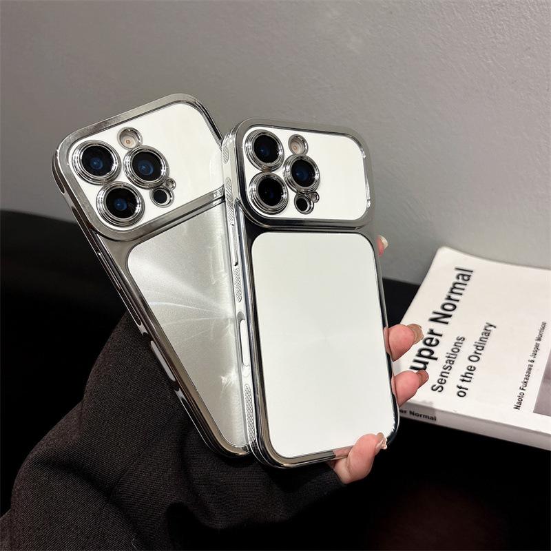 Electroplated CD Pattern Anti-Fall iPhone 14/13 Case for Apple 17/16/15 PROMAX