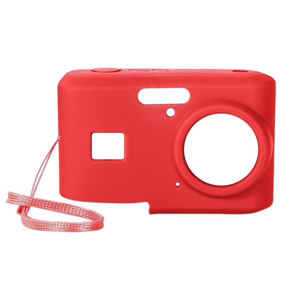 

Для kodak PIXPRO FZ45 Сумка для камеры Slim Fit со шнурком Легкий чехол для камеры Износостойкий чехол для защиты камеры для путешествий на открытом воздухе красный