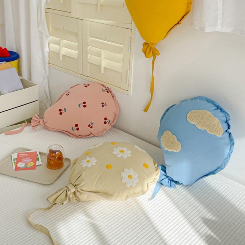 Unique Balloon Cartoon Cushions, Soft Polyester Throw Pillow for Bedding and Seating Decoration, Great for Age Group