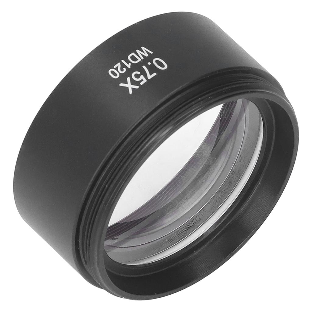 Mikroskopobjektiv 0,75X 120mm Barlow Okular M48 Gränssnitt Tillbehör för Ersättning