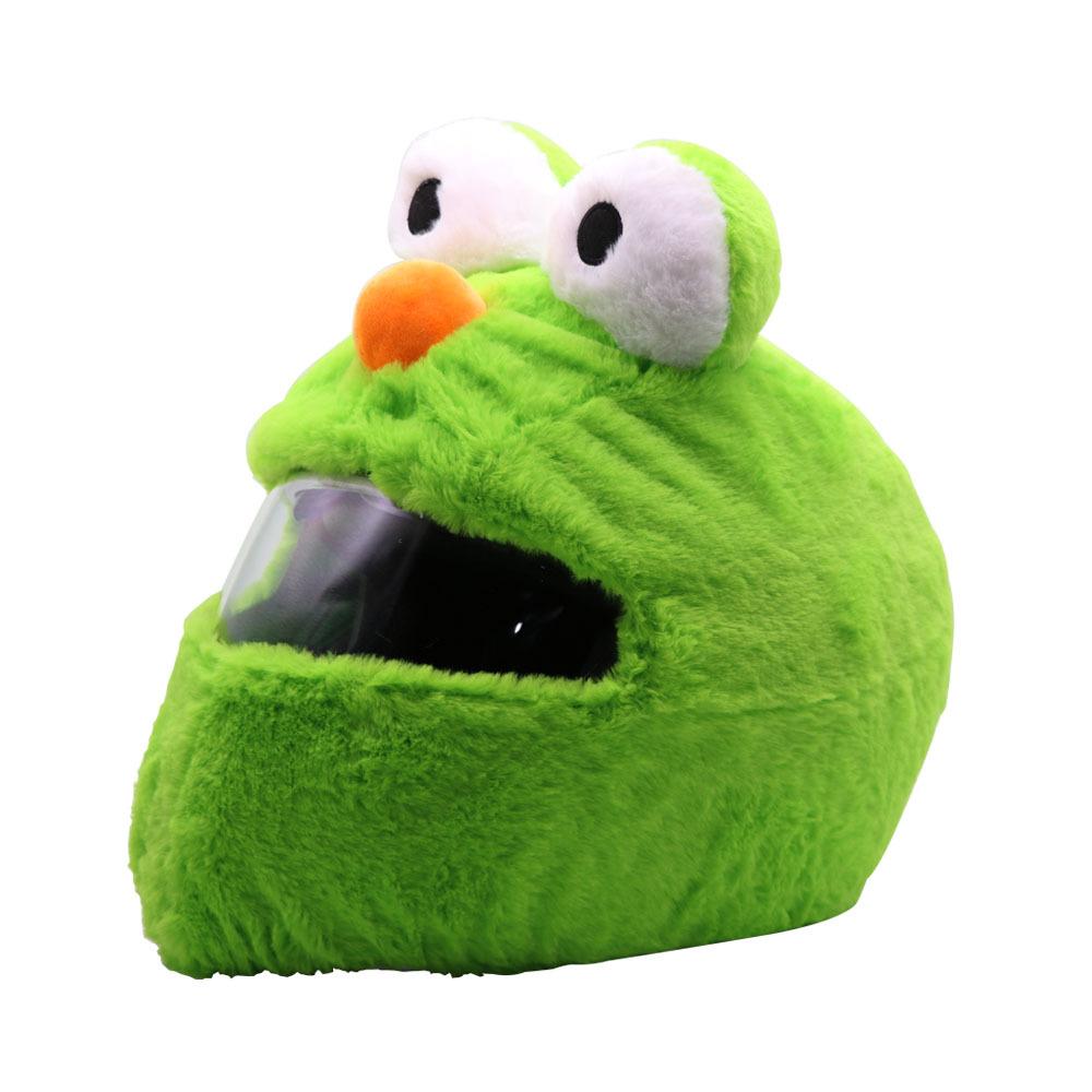 Christmas Motorcycle Helmet Cover Santa Claus Hat Full Face Funny Plush Moto Helmet Decoration Xmas Motorcycle Skiing Accessorie