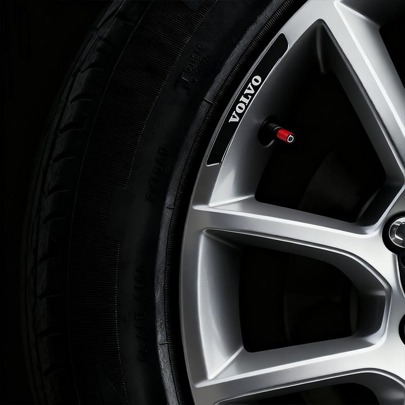 Pxvrm2 Car Wheel Hub Tire Badge Sticker Racing Car Wheel Rim Sticker Decorative Accessories Volvo S90 S60 Xc60 Xc40 Xc90 V40 V60 S60 T6