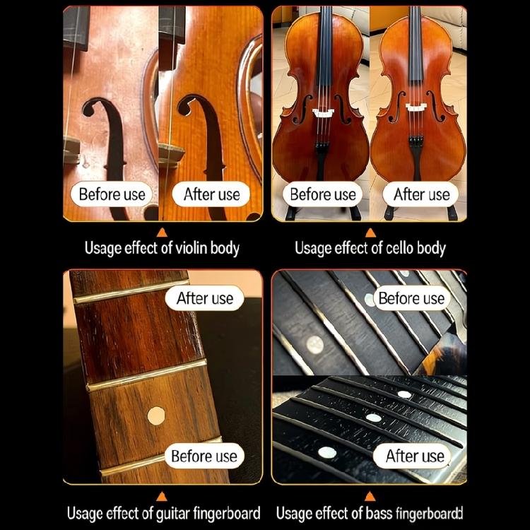 Olio per la Manutenzione degli Strumenti a Corda Olio per la Pulizia e la Cura del Violino Per Corde di Violino Pulizia e Manutenzione della Tastiera