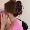 Claw Hollow Heart Design Back Clip Strong Head Hair Grip Hair Clip Women Hair Styling