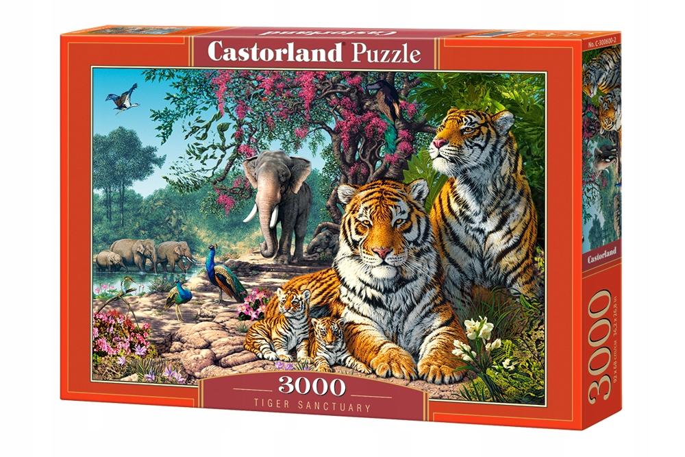 Puzzle 3000 pieces C-300600-2 Tiger Sanctuary