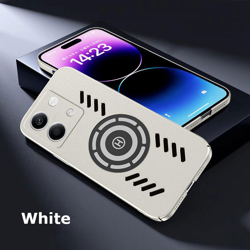 

Для Xiaomi Civi 2 1S Civi2 Rock Sand Ice Магнитный теплоотводящий матовый чехол для ПК с защитой от отпечатков пальцев дышащий охлаждающий чехол Civi 2 белый