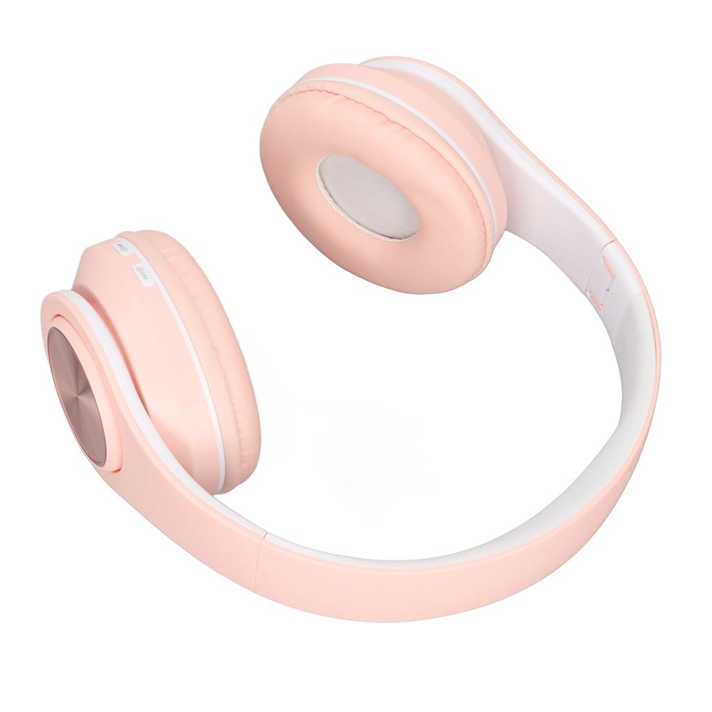 Bluetooth Headset Noise Reduction Foldable Over Ear Wireless Headphone with Colorful Light for Phone Laptop