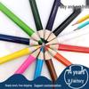 In Stock: 12-Color Oil-Based Colored Pencil Set for Kids & Students - Ideal for Sketching, Doodling & Hand-Painted Art