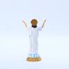 8 Inches Alleluia He Is Risen Decor Resin Jesus Christ Statue The Resurrection Figurine Home Decoration Christian Saint Statue