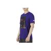 Adidas Tmac 25th Anniversary Character Print Round Neck T-Shirt Men Tops Blue HS8516
