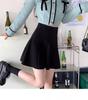 Women's Autumn College-Style Woolen Pleated A-Line Skirt (2025) - High-Waisted, Sweet & Spicy Short Skirt