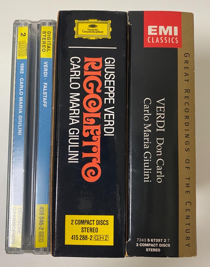 

[USED] Conducted by Giulini Verdi “Rigoletto” “Falstaff” “Don Carlo”