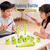 3D Printed Telescopic Fishing Toy - Educational Parent-Child Interactive Game for Early Learning and Stress Relief