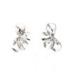 Hot Sale Women's Flower Earrings Niche Premium Design Fan Stud Earrings Versatile Earrings Fashion