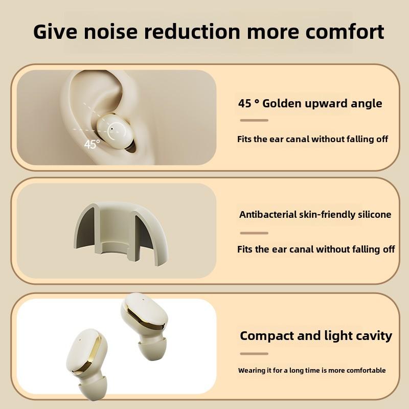 Q31 Wireless Bluetooth Headset Transparent ENC Headphones LED Power Digital Display Stereo Sound Earphones for Sports Working