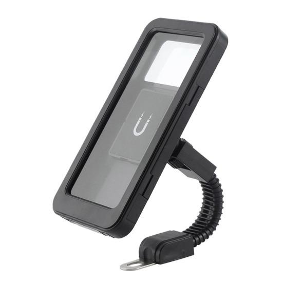 Magnetic Bike Phone Holder with Waterproof Design Touch Screen Friendly Stable Mount for