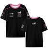 Alpine F1 Team 2026 Fan T-Shirt Mens Short Sleeve Quick Dry Breathable Cotton Blend Casual Tee