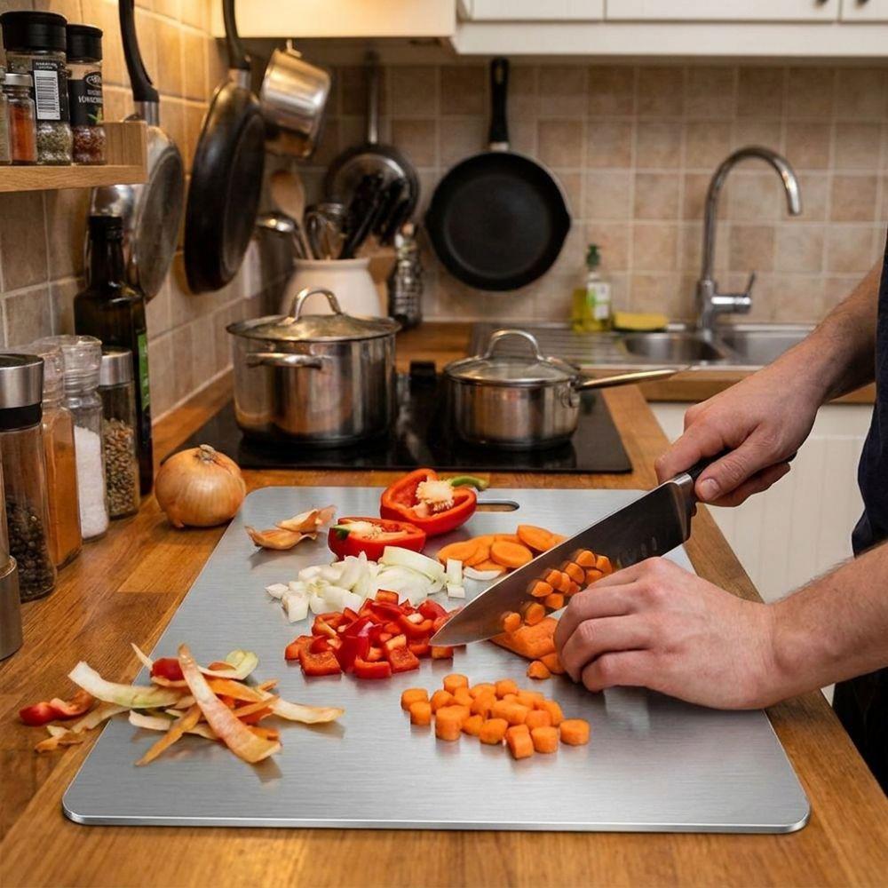 Double-Sided Fruit Cutting Board Thickened Chopping Plate Cutting Vegetables