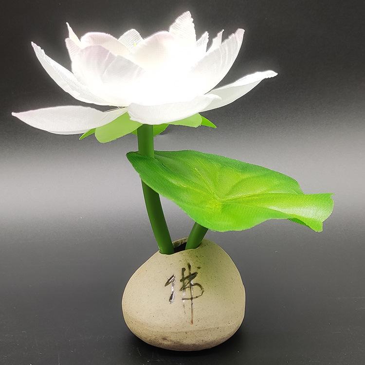 Buddhist Altar Offering Lotus Flower Home Decoration Ornament