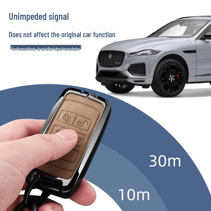 Jaguar Key Case: Compatible with XE, XF, XJ, F-Pace, E-Pace, and F-Type Models