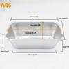 Rectangular Chiffon & Brownie Cake Baking Mold