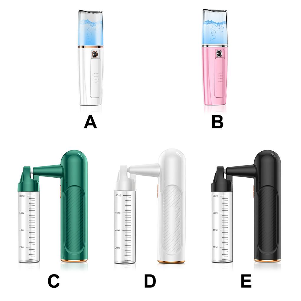 Water Mist Sprayer Handheld USB Handheld USB Rechargeable Portable Cordless 80ml Electric Mist Diffuser
