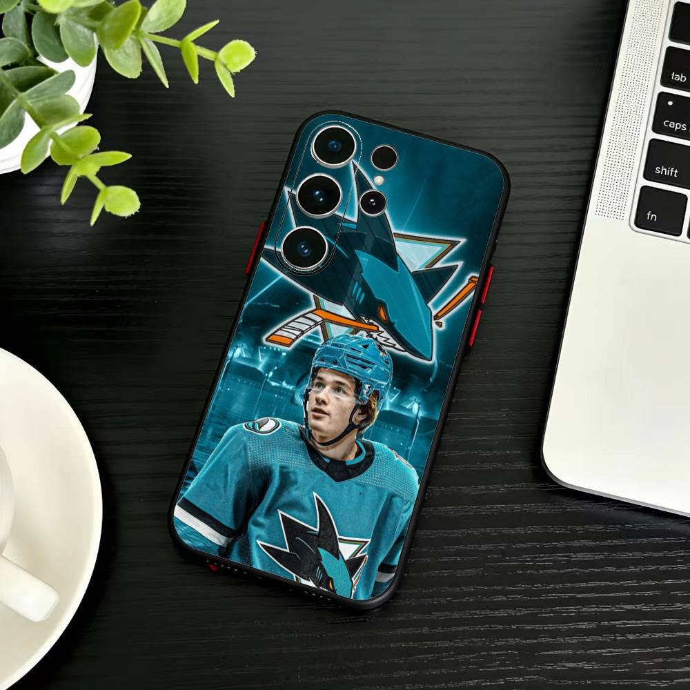 O-San Jose Sharks Phone Case For Samsung S26,S25,S24,S23,S22,S21,S20,S30,Ultra,Plus,Fe,Note,5G Black Cover