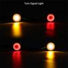 Motorcycle LED Bullet Blinker Red Brake Turn Signal Tail Light Universal