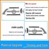 BMW X5/X6/X7 G05/G06/G07 Center Console Air Outlet Repair Kit - Silver Edge Style