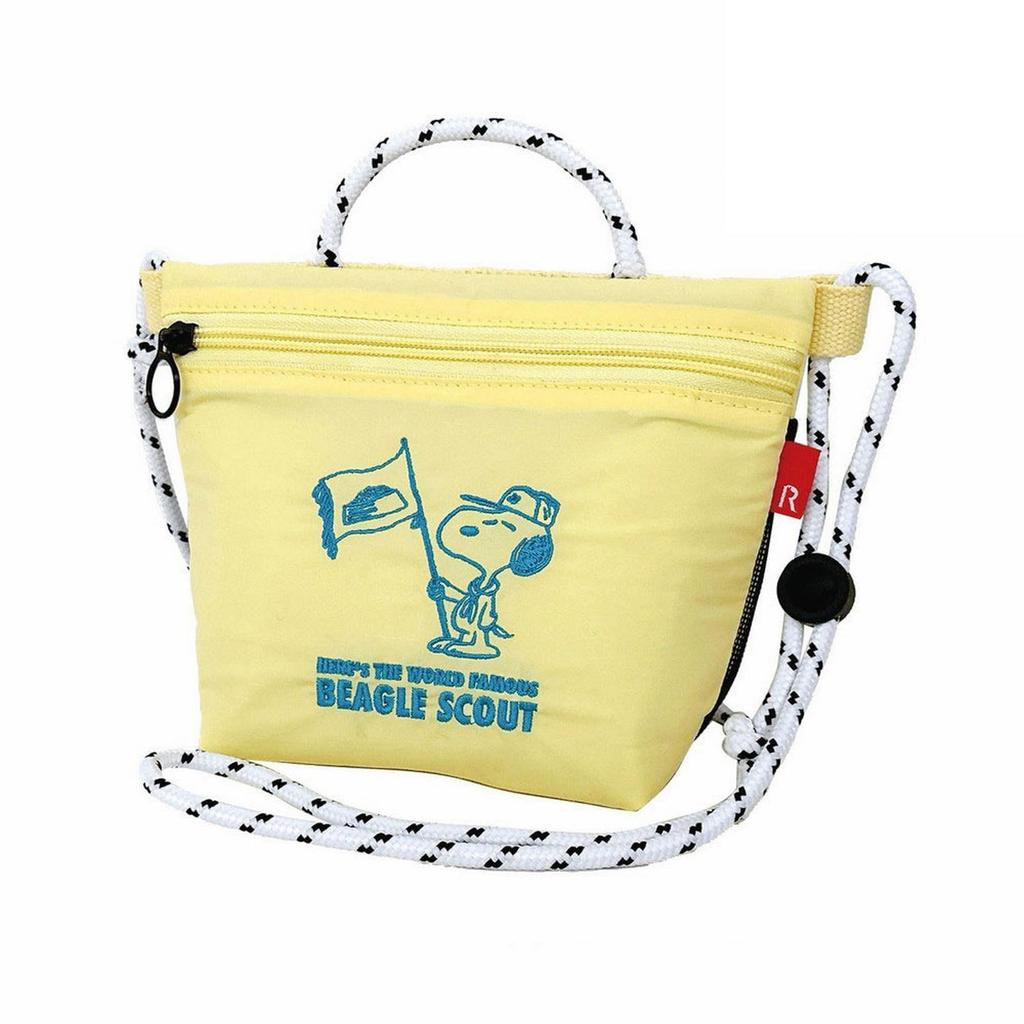 Snoopy Shoulder Pouch Washable Simple Cooling IP Thermo Keeper Sacoche 8428 Beagle [Routeto] Peanuts-0E (03 Scout)