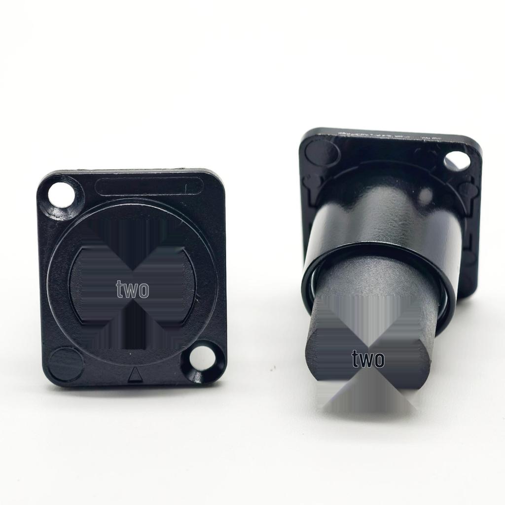USB Type D Panel Mount Waterproof Female Socket (USB 2.0/3.0) for Digital Data Transfer