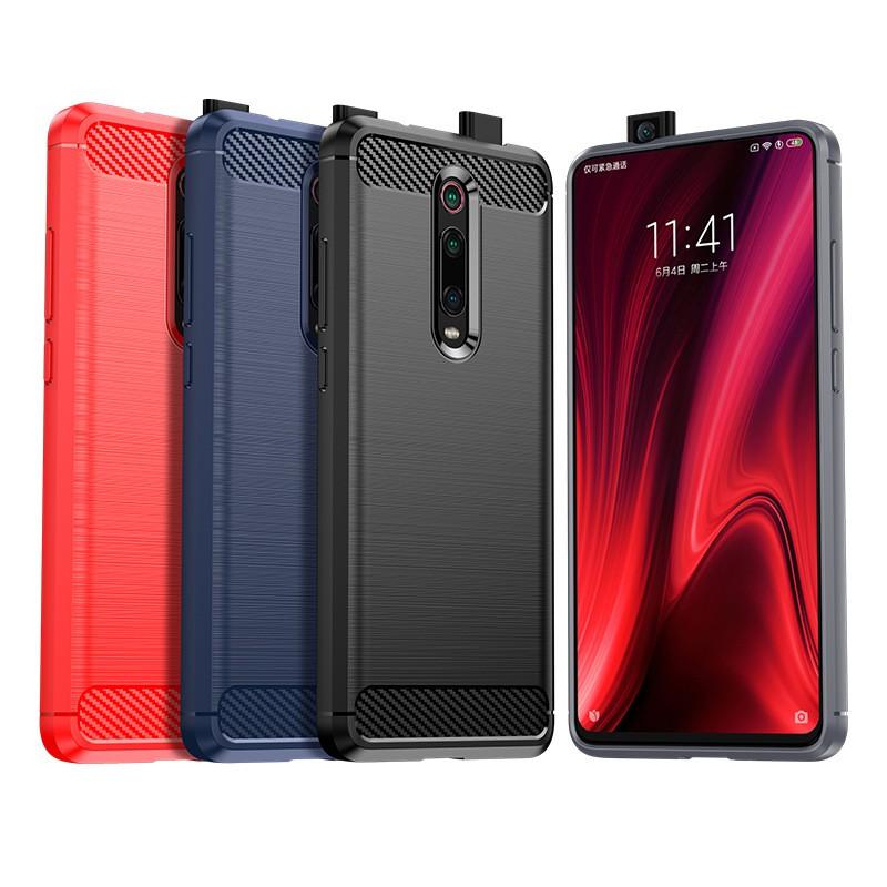 Suitable Red Rice K20Pro Premium Phone Case K20 Carbon Fiber Pattern Drop Resistance TPU
