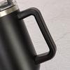 40oz Thermal Cup with Handle Leak-Proof Good Sealing 304 Stainless Steel Reusable Beverage Drinking Vacuum Straw Mug for Daily Life