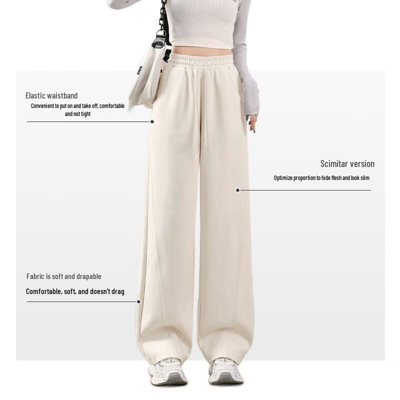 Warrior Women's Korean Style Tapered Straight-Leg Trousers