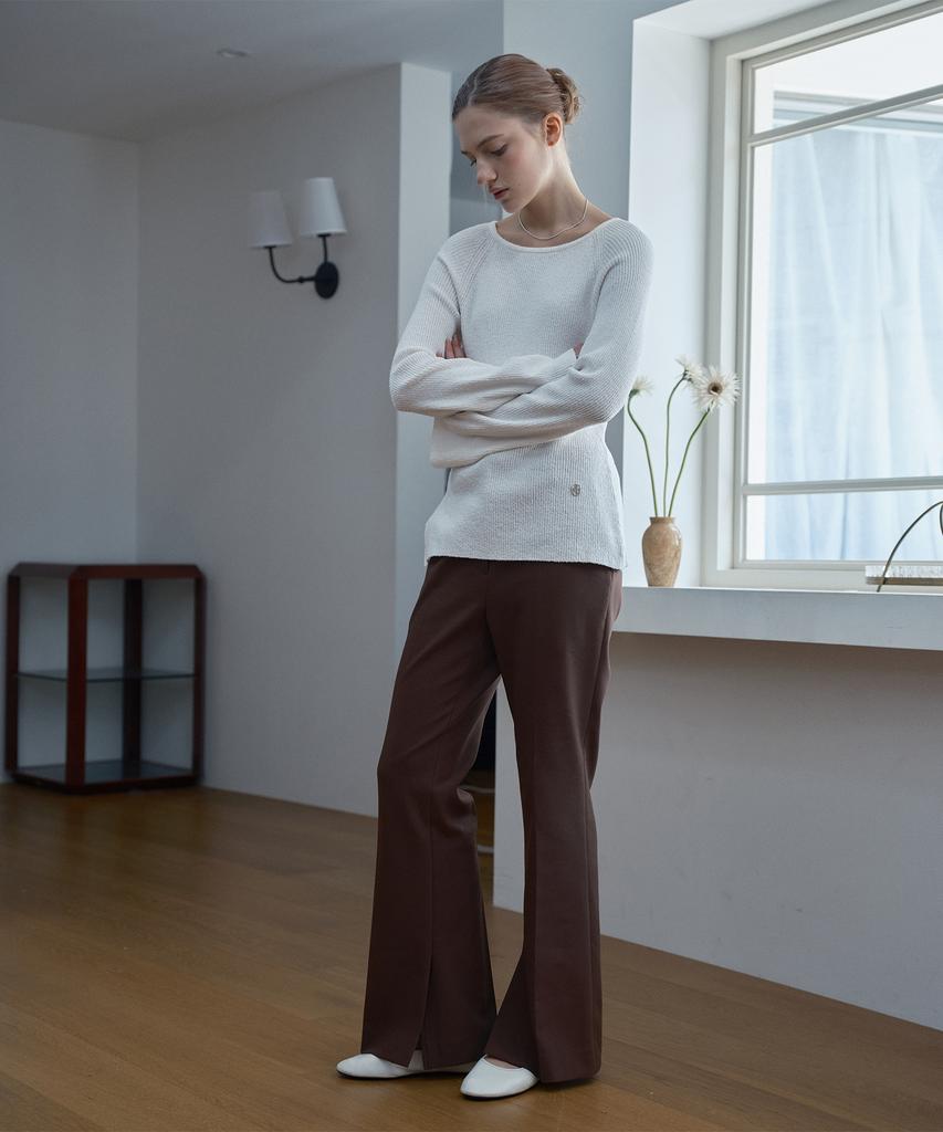JUCYJUDY Slit Bootcut Pants Jzpt620A