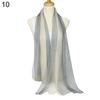 Fashion Gradient Color Voile Scarf Women Lightweight Soft Long Neck Wrap Shawl